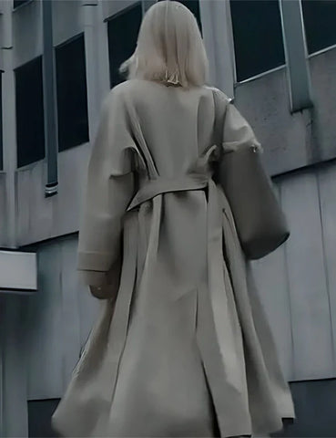 Katherine Kelly The Crow Girl Beige Coat