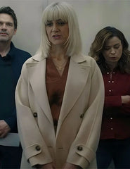 Katherine Kelly The Crow Girl Beige Coat