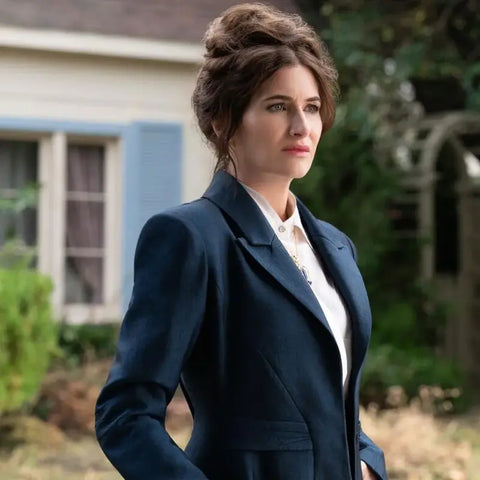 Kathryn Hahn Agatha All Along Black Coat