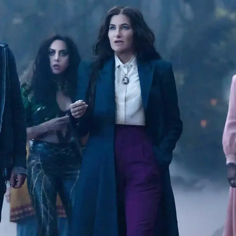 Kathryn Hahn Agatha All Along Black Coat