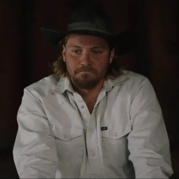 Kayce Dutton Yellowstone Season 5 Episode 14 White Shirt