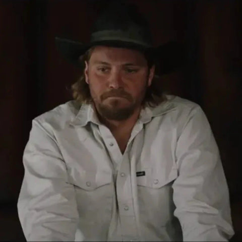 Kayce Dutton Yellowstone Season 5 Episode 14 White Shirt