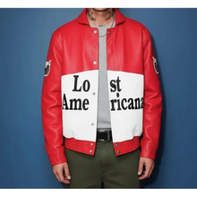 The Tonight Show MGK Red Leather Jacket