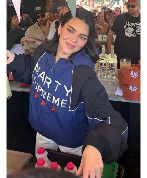 Kendall Jenner Tailgate Dallas Marty Supreme Jacket