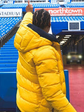 Keon Coleman Yellow Hooded Jacket