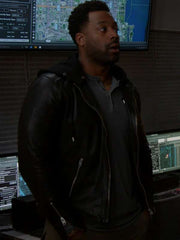 Kevin Atwater Chicago PD S12 Black Leather Jacket