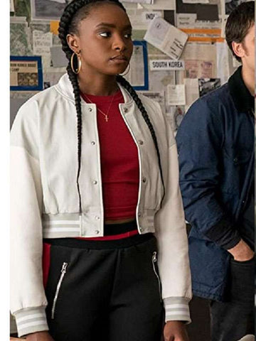 The Old Guard KiKi Layne White Jacket