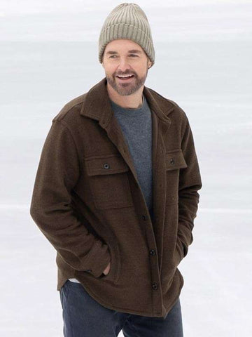 Will Forte Kinda Pregnant Wool Jacket