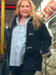 Kinda Pregnant Lainy Newton Black Wool Coat