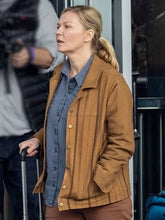 Kirsten Dunst Civil War Brown Jacket