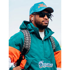 Kith Miami Dolphins Quarter Zip Anorak Jacket