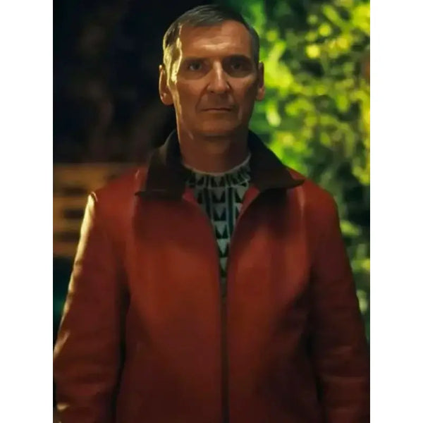 Kleo S02 Merkus Red Leather Jacket