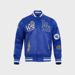 Los Angeles Dodgers Champions Satin Jacket