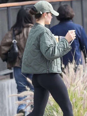 Lucy Hale Studio City 2025 Green Jacket