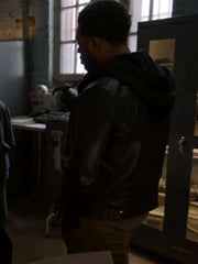 Kevin Atwater Chicago PD S12 Black Leather Jacket