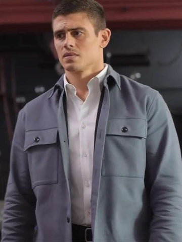 Laid 2024 Isaac Grey Cotton Jacket
