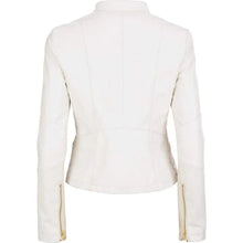 Lambskin Leather Bomber Biker Jacket