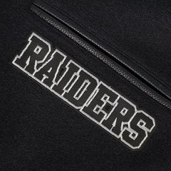 Las Vegas Raiders Black Wool Varsity Jacket