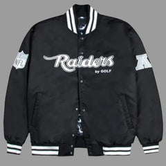 Golf Wang Las Vegas Raiders Bomber Black Jacket