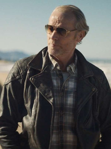 Bob Foden Last Days of the Space Age Black Leather Jacket