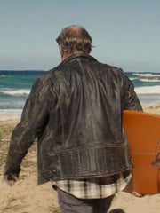 Bob Foden Last Days of the Space Age Black Leather Jacket