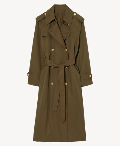 Law and Order Organized Crime S05 Ayanna Bell Green Coat