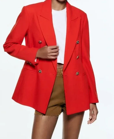 Law and Order Organized Crime S05 Ayanna Bell Red Blazer