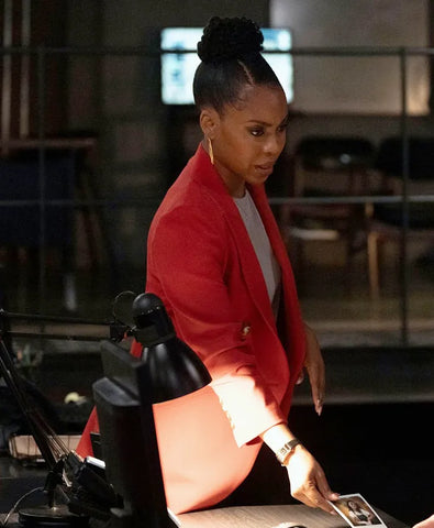 Law and Order Organized Crime S05 Ayanna Bell Red Blazer