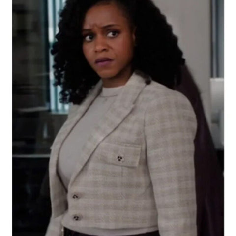 Renee Curry Law and Order SVU Crop Blazer