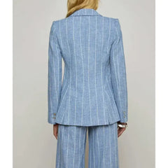 The Today Show Leanne Morgan Pinstripe Blazer