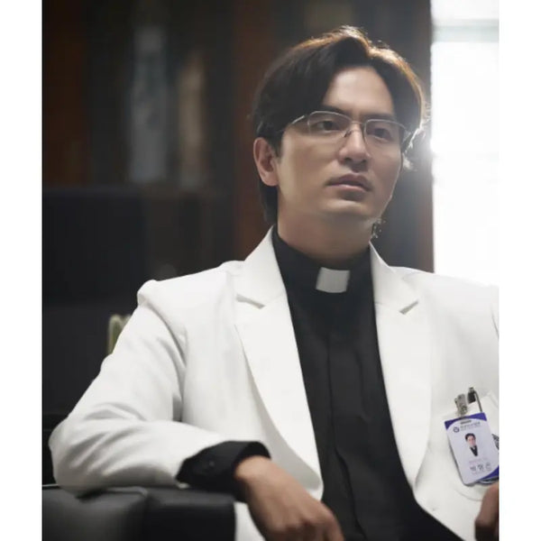 Lee Jin-wook Dark Nuns White Blazer