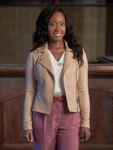 Legend Of The Lost Locket Natasha Burnett Leather Jacket