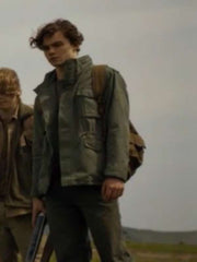 Levi Miller Kraven the Hunter 2024 Green Cotton Jacket