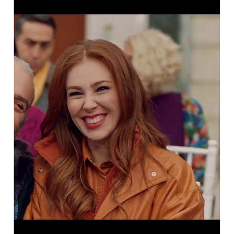 Leyla Everlasting Leyla Orange Jacket