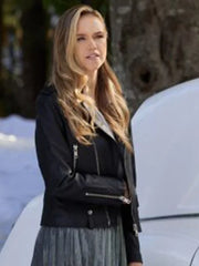 #Xmas Lillian Doucet-Roche Biker Leather Jacket