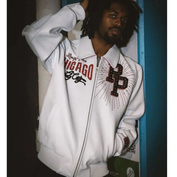 Chicago Pelle Pelle X TB Windy City MB White Jacket
