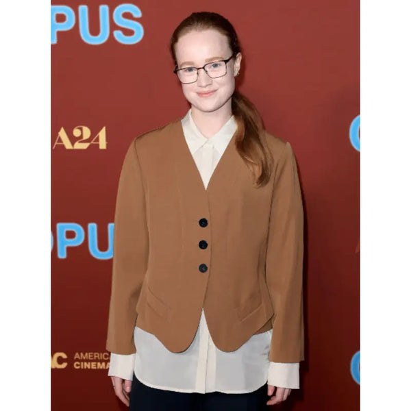 Liv Hewson Green Opus 2025 Cardigan