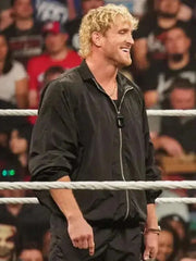 WWE Raw 2025 Logan Paul Black Jacket