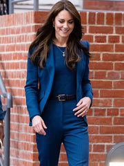 Kate Middleton Blue Suit