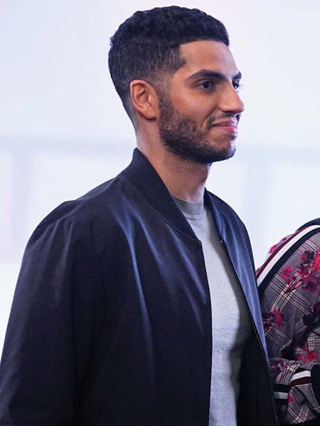 9-1-1: Lone Star Salim Black Bomber Jacket