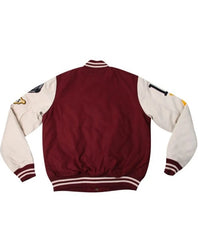 10 Deep Loose Cannon Wool Letterman Jacket