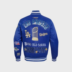 Los Angeles Dodgers Champions Satin Jacket