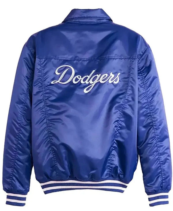 Los Angeles Dodgers Blue Bomber Jacket
