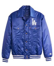 Los Angeles Dodgers Blue Bomber Jacket