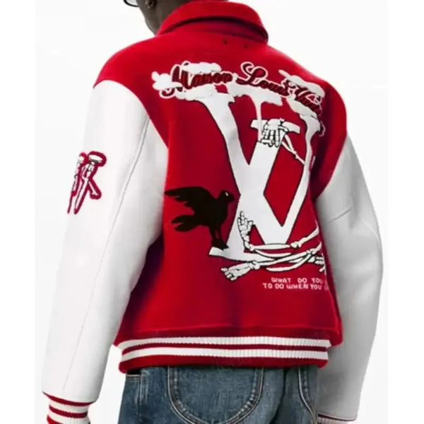 Louis Vuitton Skully Varsity Jacket