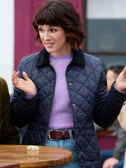 Shenae Grimes-Beech Love Of The Irish 2025 Quilted Jacket
