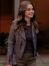 Lucia Lobo The Accident 2024 Leather Jacket