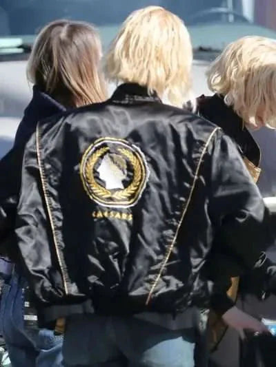 Lucky 2025 Anya Taylor-Joy Black Bomber Jacket