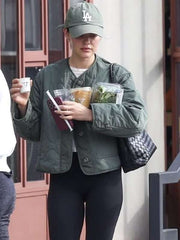 Lucy Hale Studio City 2025 Green Jacket