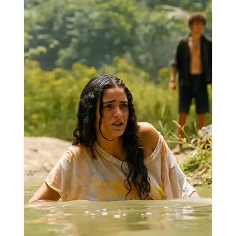 Luna Blaise Jurassic World: Rebirth White Shirt